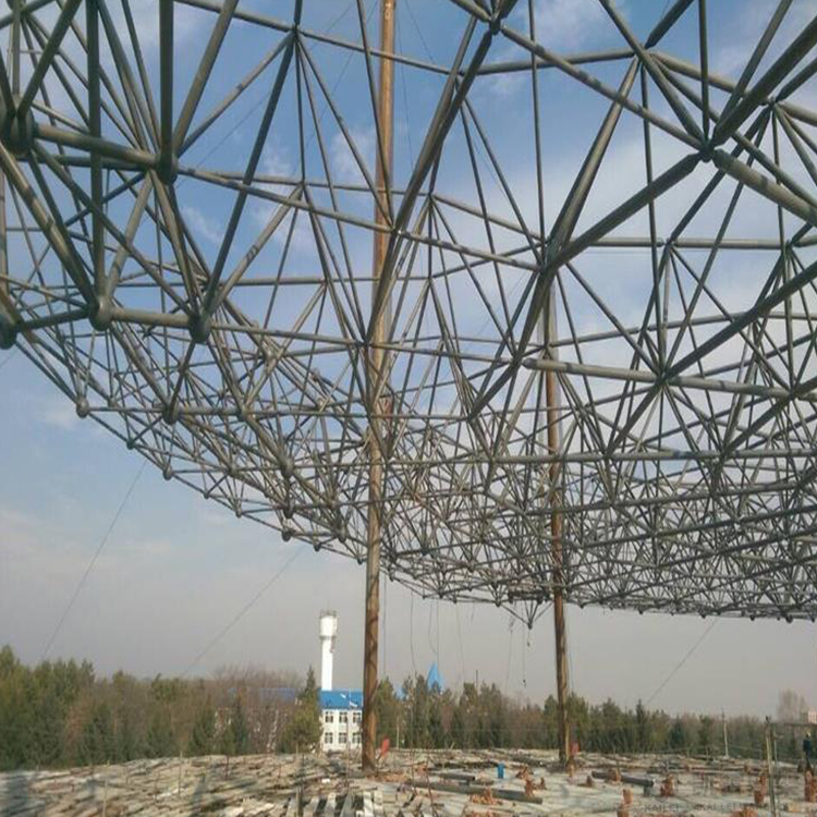 河池球形网架钢结构施工方案